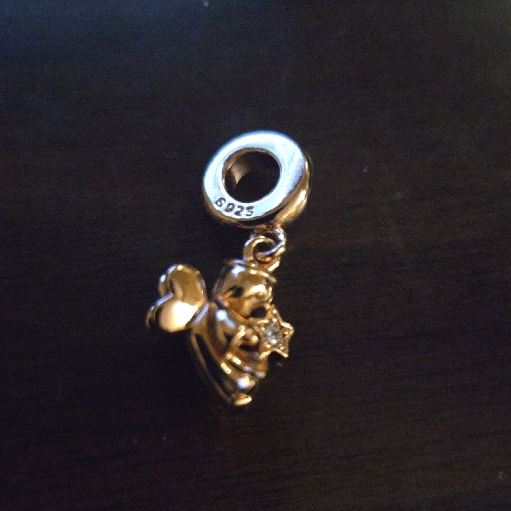 925 Gold Charmin Charm